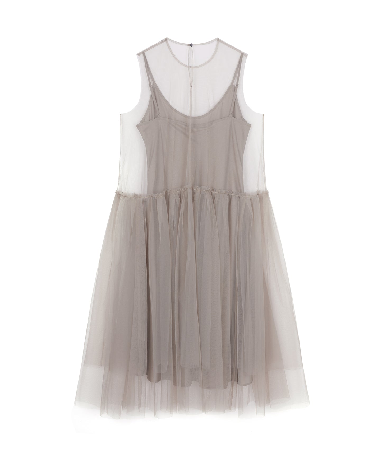 Ethereal Sheer Tulle Dress