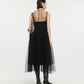 Ethereal Sheer Tulle Dress