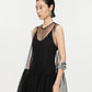 Ethereal Sheer Tulle Dress