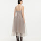 Ethereal Sheer Tulle Dress