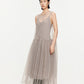 Ethereal Sheer Tulle Dress