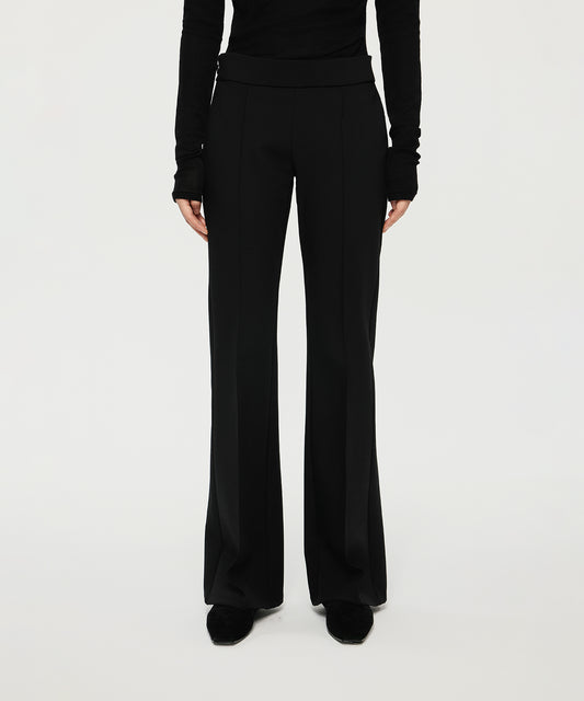 Elegance Dual-layer Flared Trousers