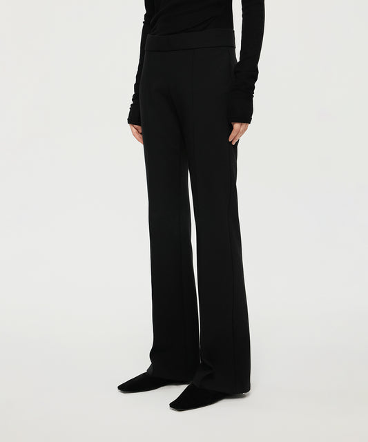 Elegance Dual-layer Flared Trousers