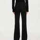 Elegance Dual-layer Flared Trousers