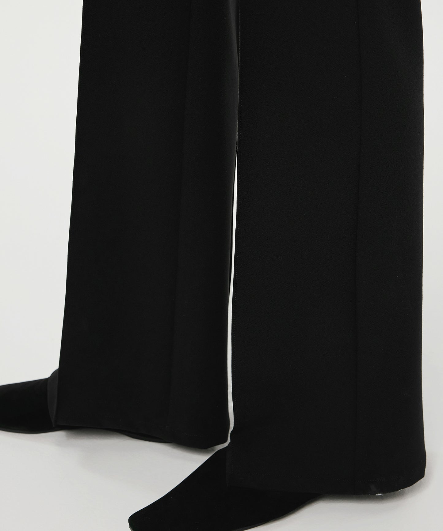 Elegance Dual-layer Flared Trousers