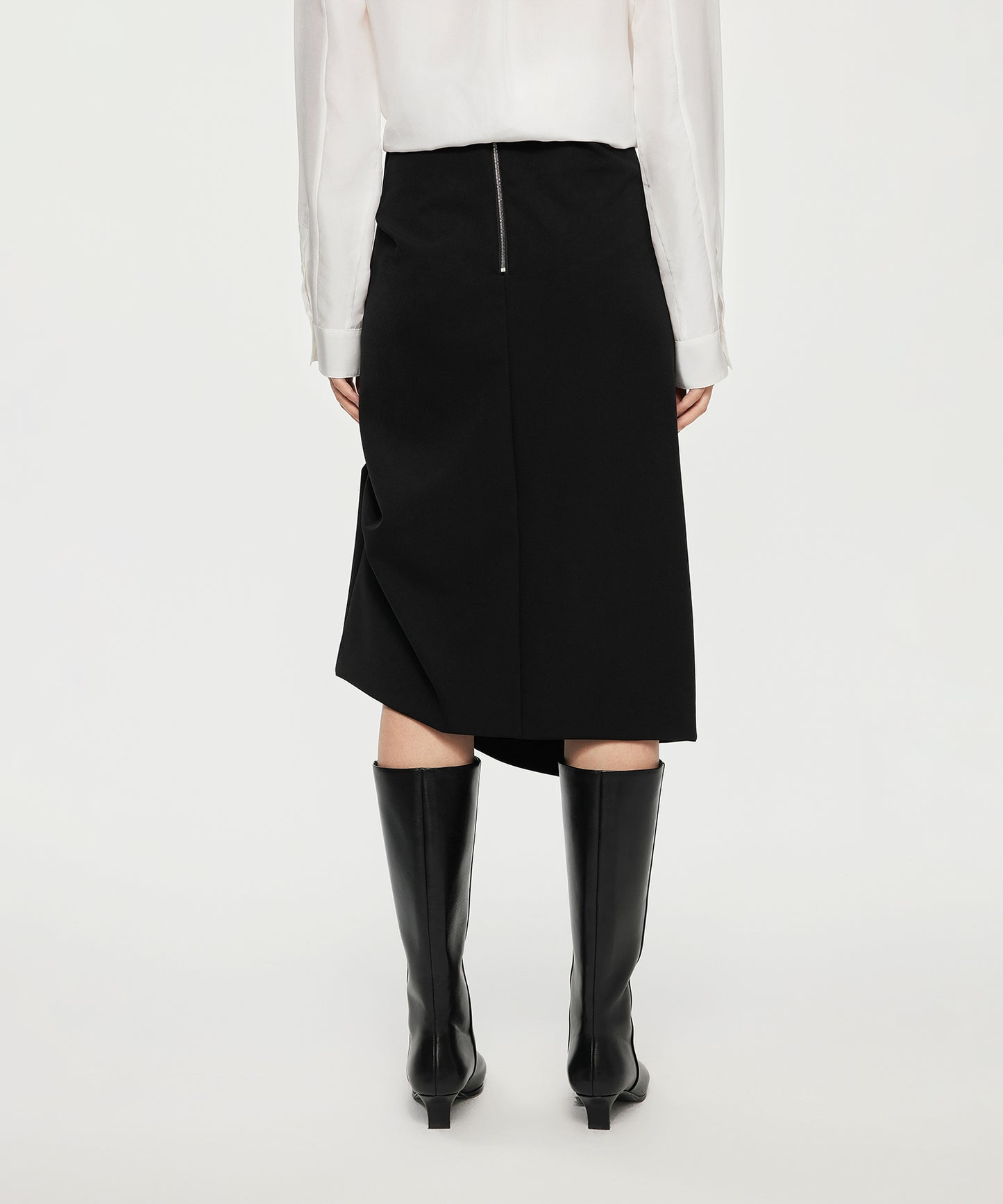 Contemporary Draped Skirt