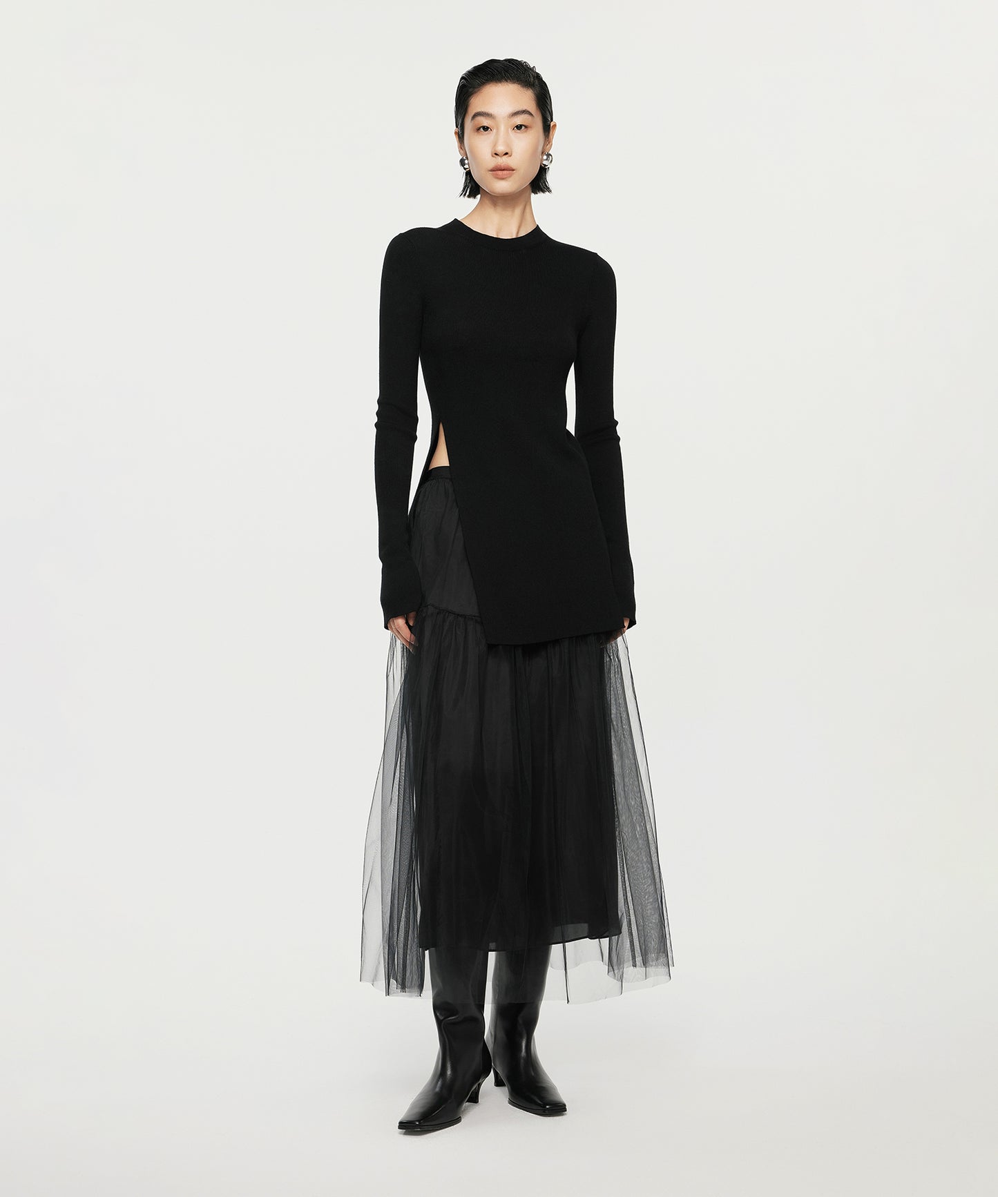 Light & Sheer Tulle Skirt