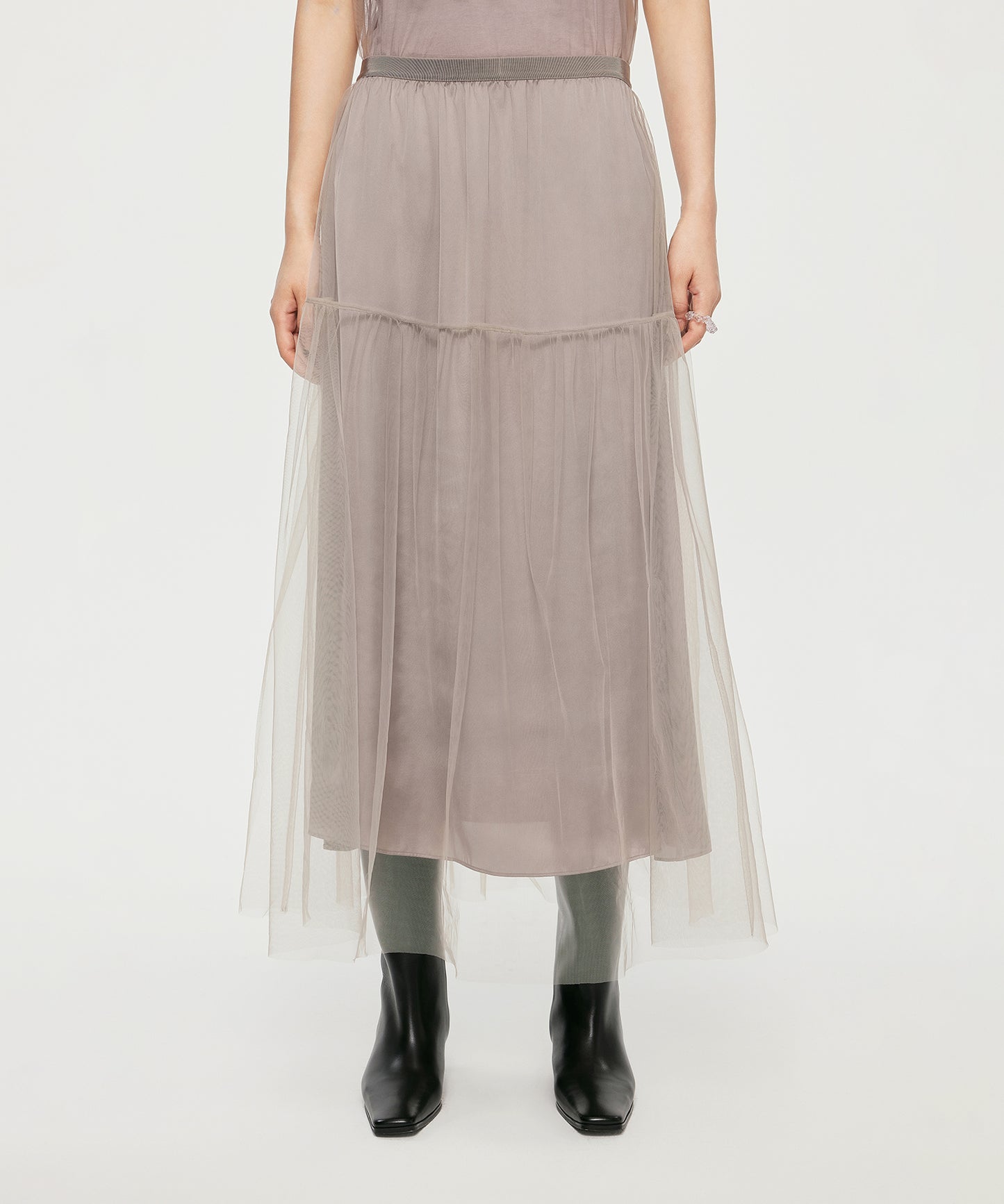 Light & Sheer Tulle Skirt