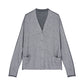 Two-Tone Merino Wool Cardigan