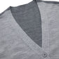 Two-Tone Merino Wool Cardigan