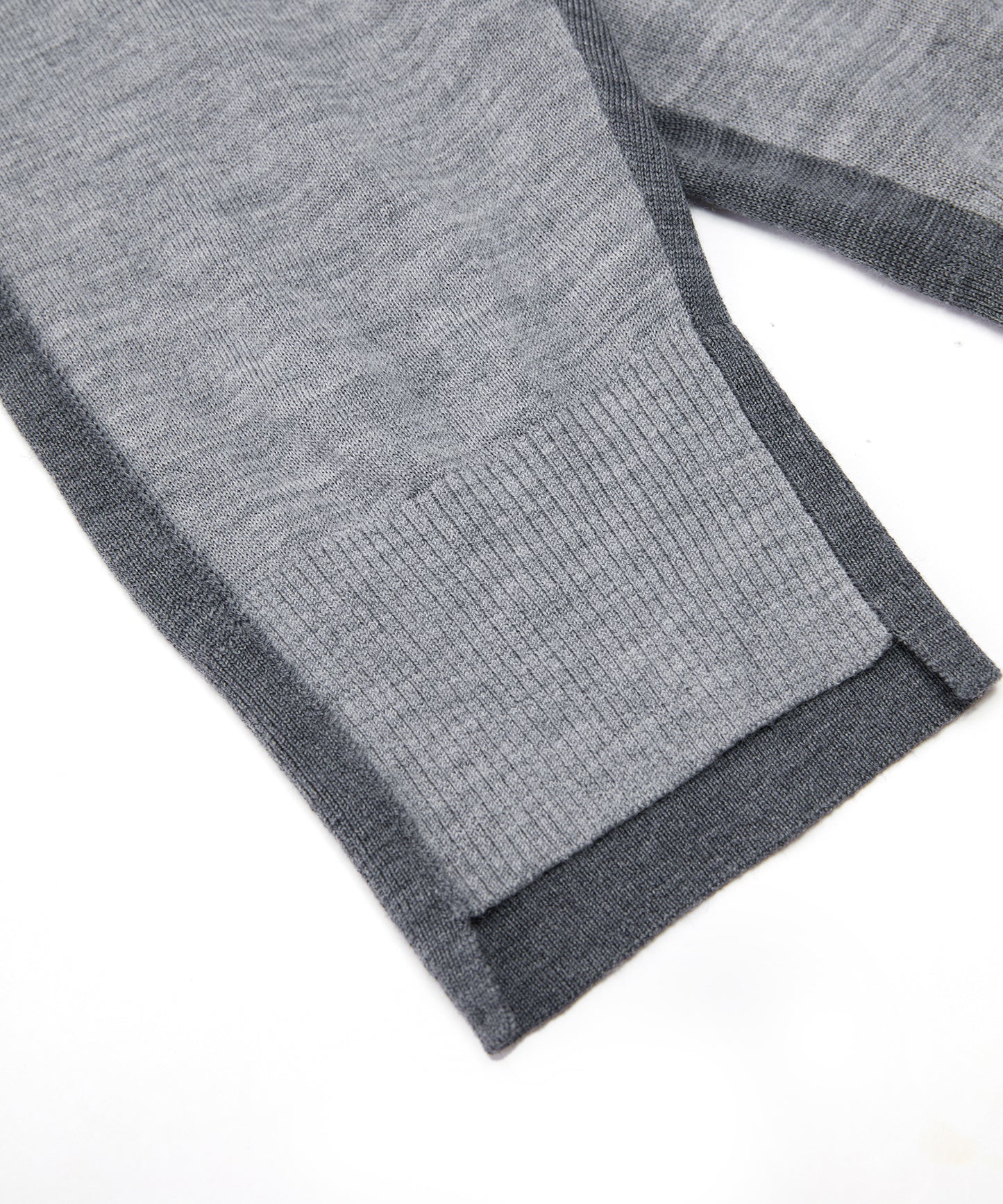 Two-Tone Merino Wool Sweater