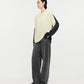 Two-Tone Merino Wool Sweater