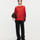 Two-Tone Merino Wool Sweater