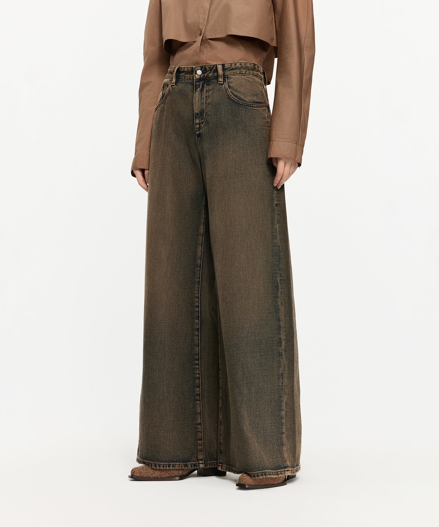 Vintage Wide-leg Jeans