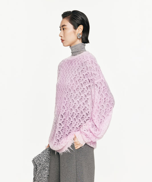 Relaxed Featherlight Mohair Sweater