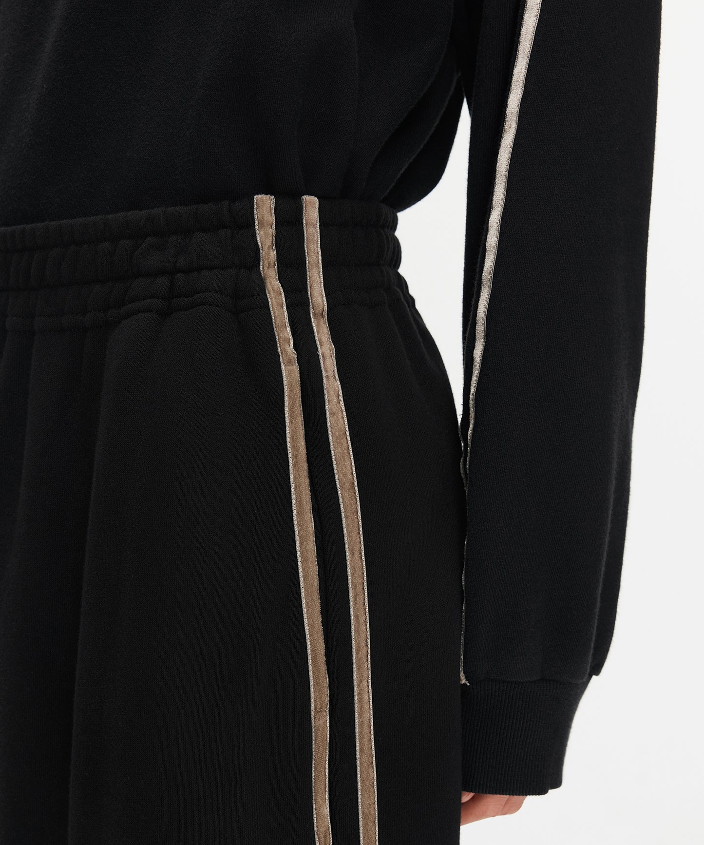 Velour Ribbon Sideline Track Pants