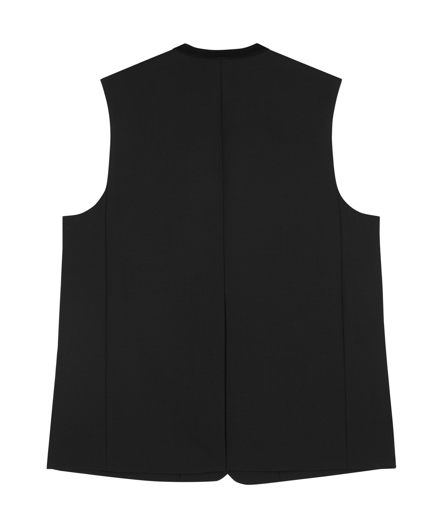 Sleek Mid-length Blazer Vest