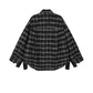 Plaid-blend Wool Shirt