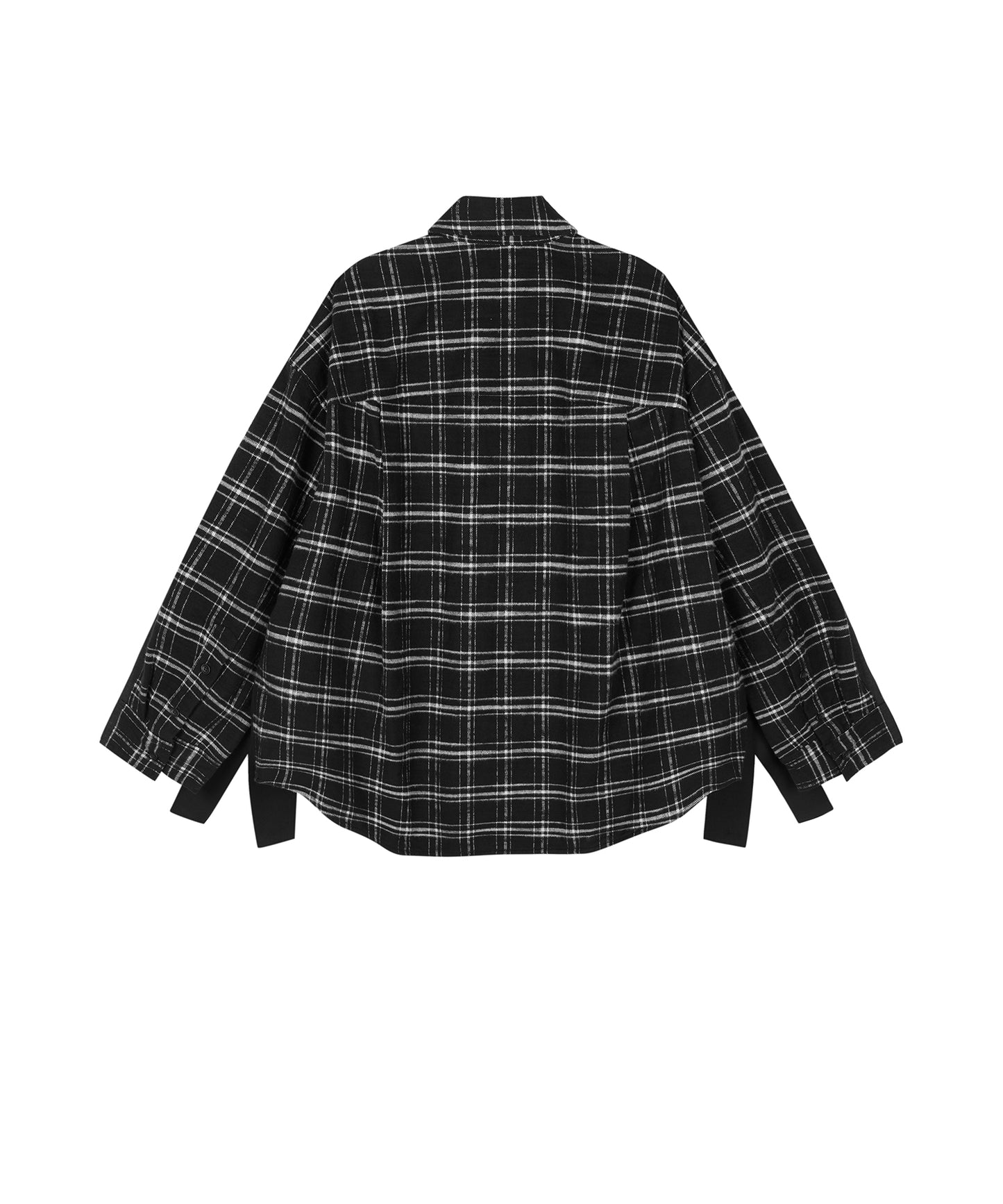 Plaid-blend Wool Shirt