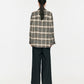 Plaid-blend Wool Shirt