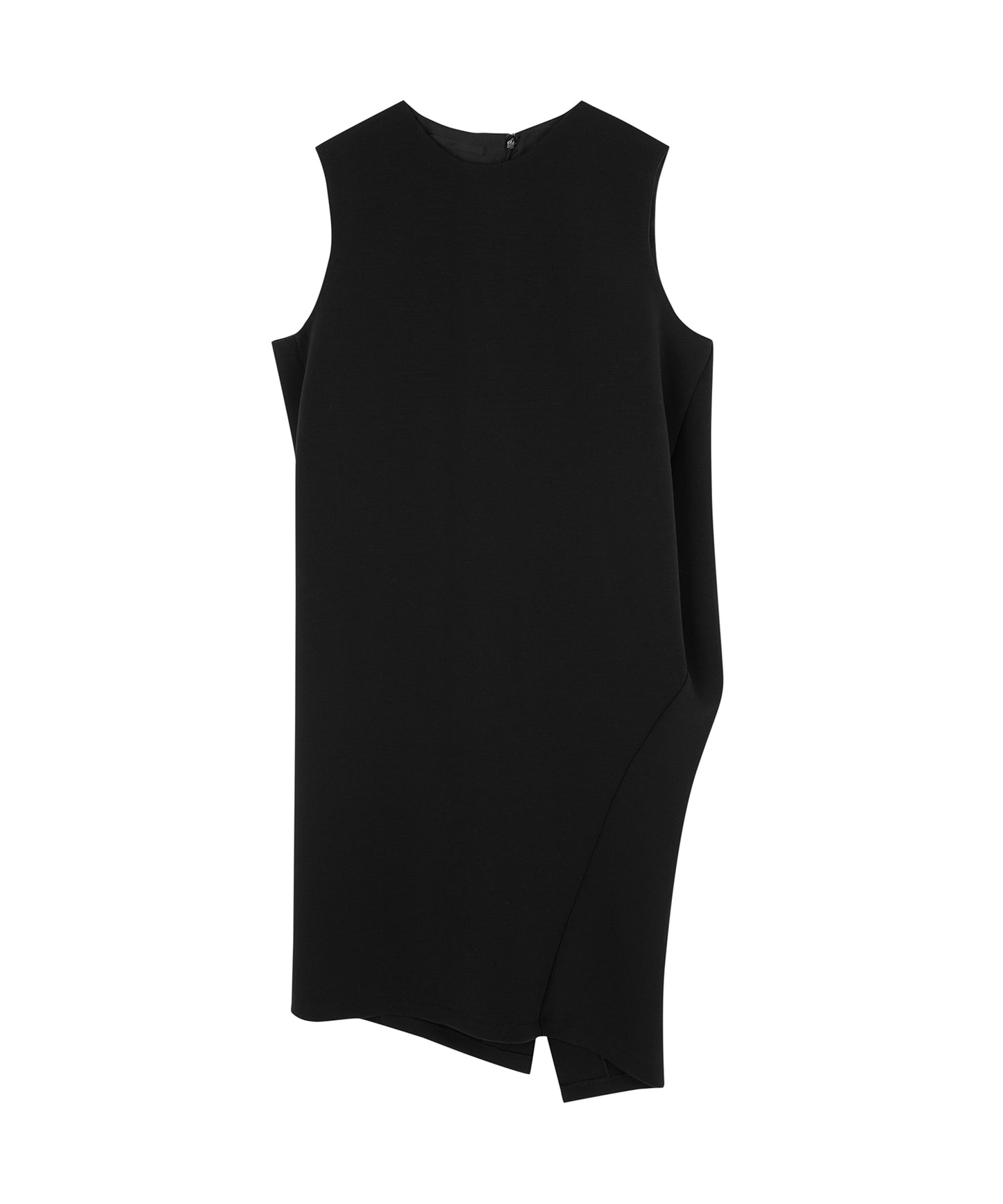 Minimalist Sleeveless Double Knit Dress