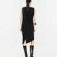 Minimalist Sleeveless Double Knit Dress