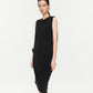 Minimalist Sleeveless Double Knit Dress