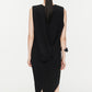 Minimalist Sleeveless Double Knit Dress