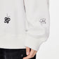 3D Butterfly Embroidered Sweatshirt