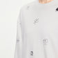 3D Butterfly Embroidered Sweatshirt