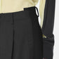 Elegant Two-tone Wide-leg Trousers