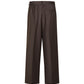 Elegant Two-tone Wide-leg Trousers