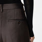 Elegant Two-tone Wide-leg Trousers