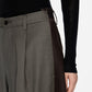 Elegant Two-tone Wide-leg Trousers