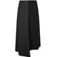 Elegant Textured Two-tone Skirt