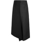 Elegant Textured Two-tone Skirt