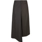 Elegant Textured Two-tone Skirt