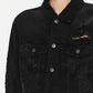 Lace-trimmed Distressed Jacket