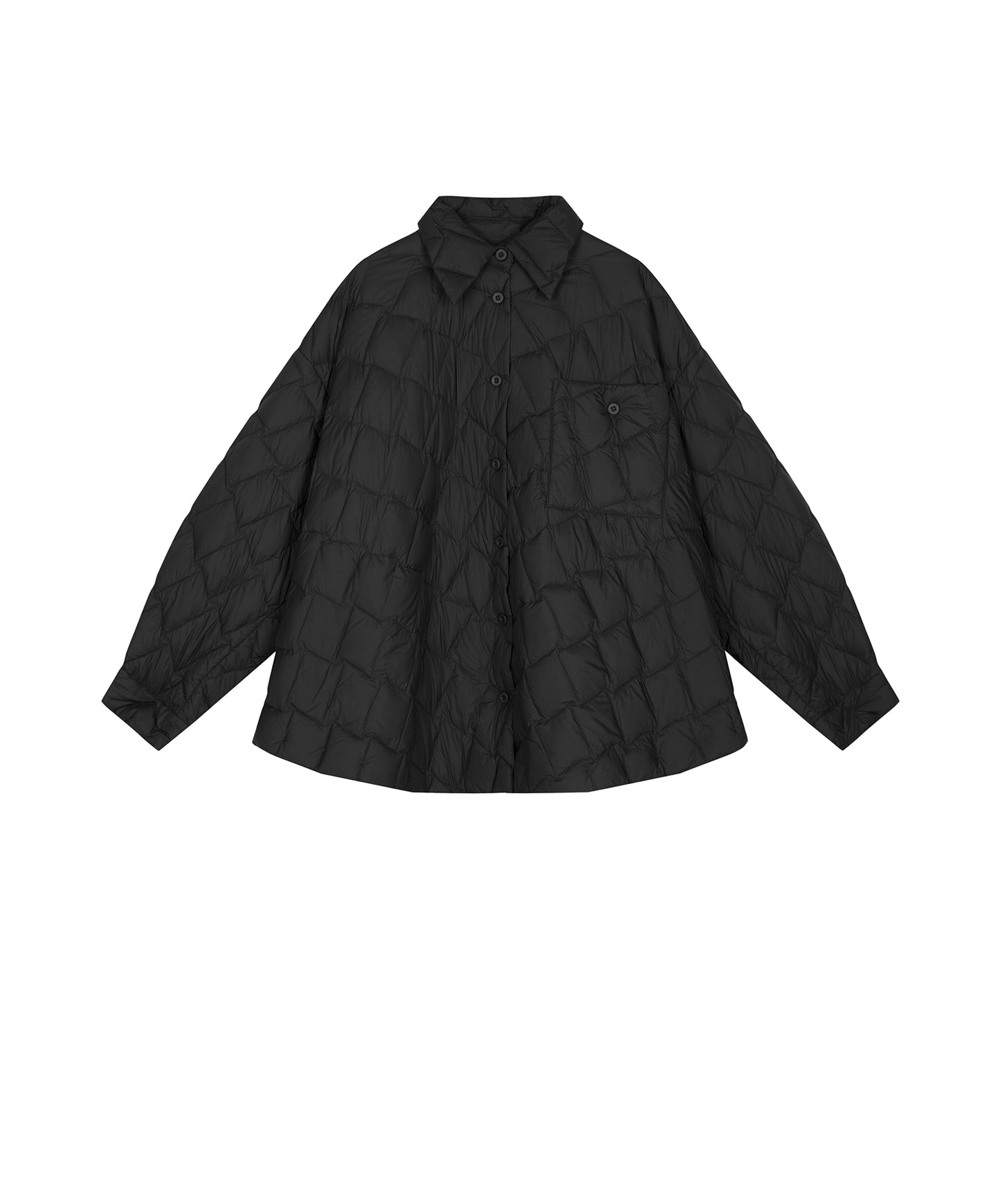 A-line Quilted Down Jacket