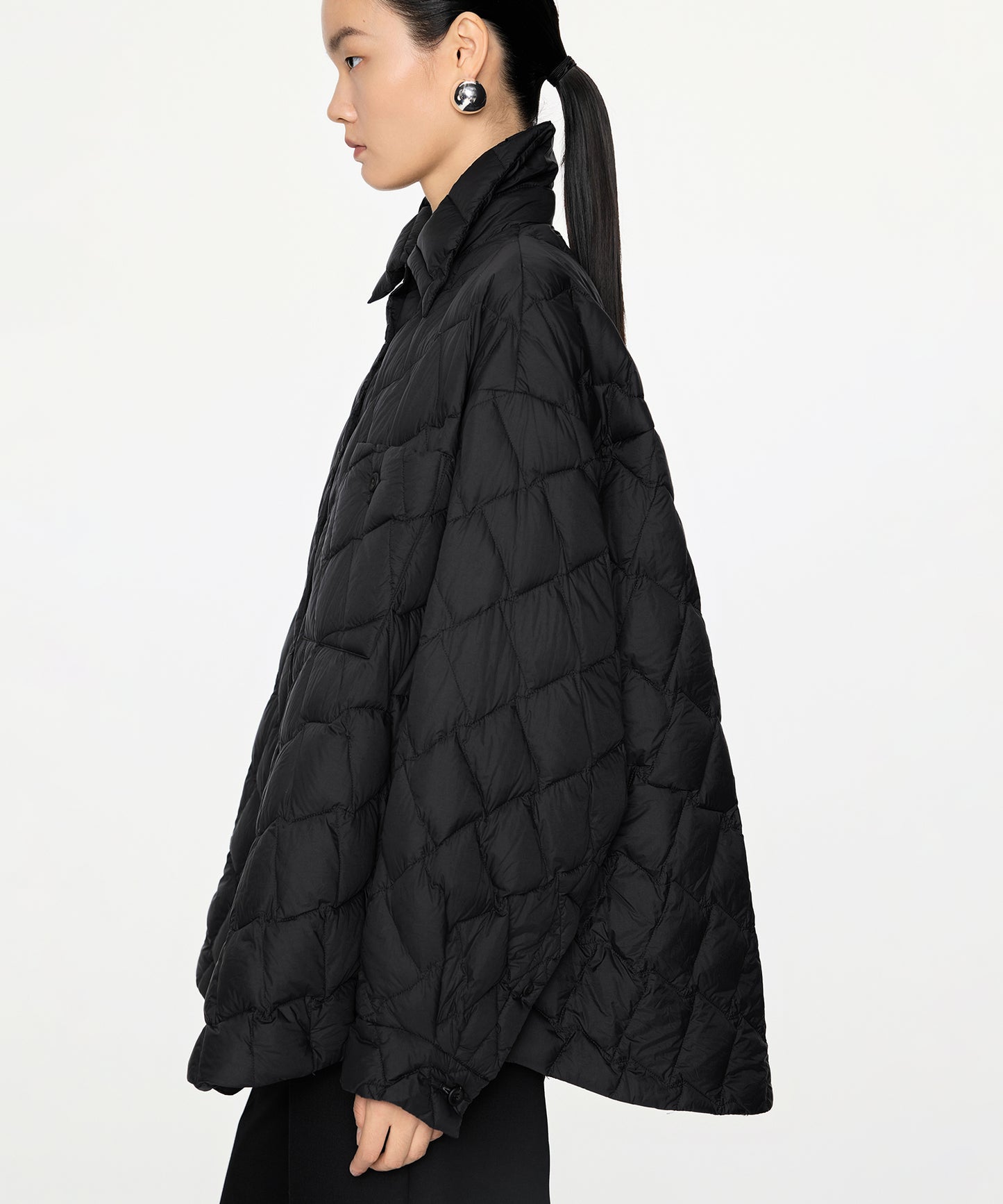 A-line Quilted Down Jacket