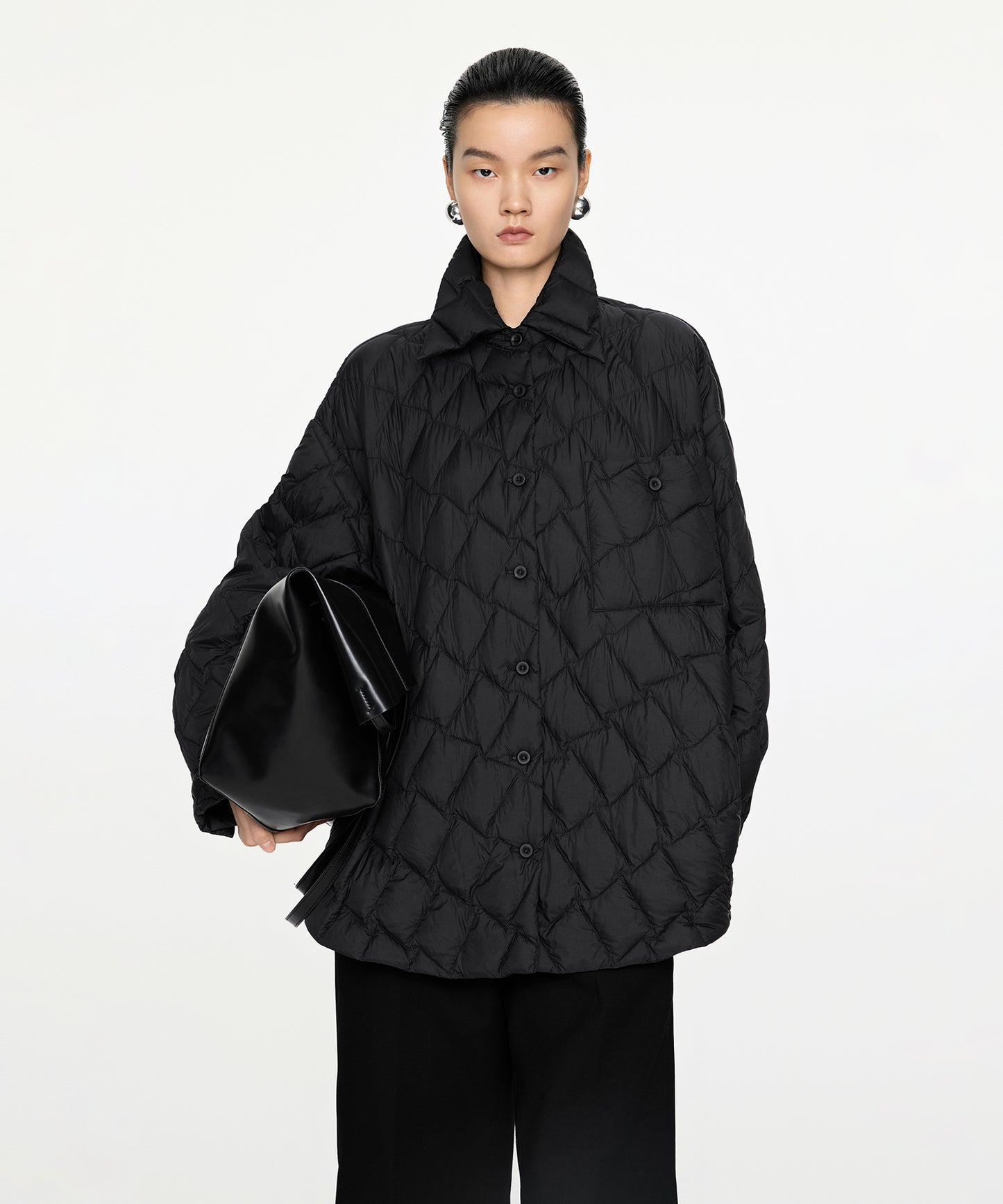 A-line Quilted Down Jacket