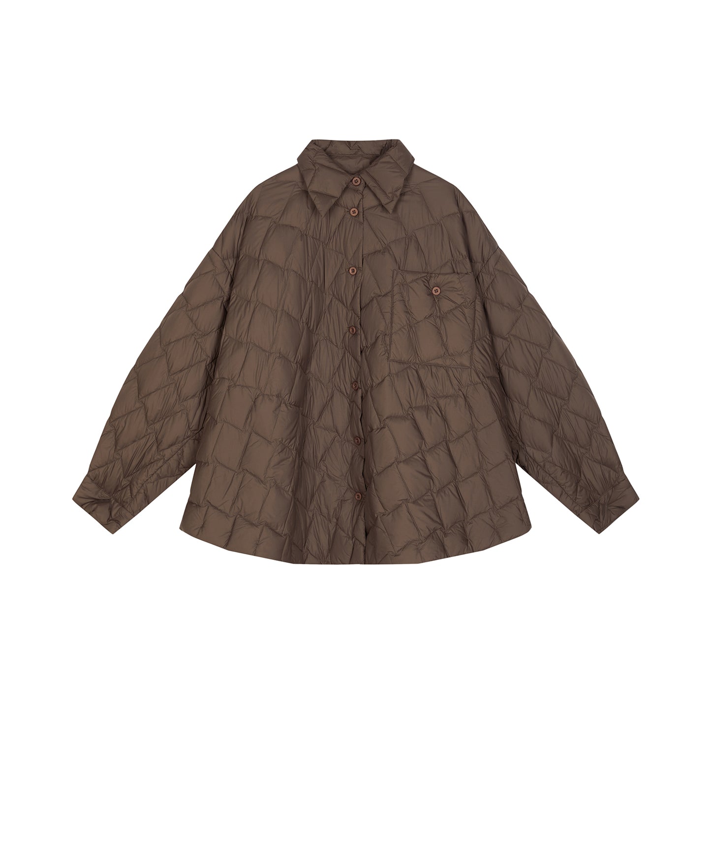 A-line Quilted Down Jacket