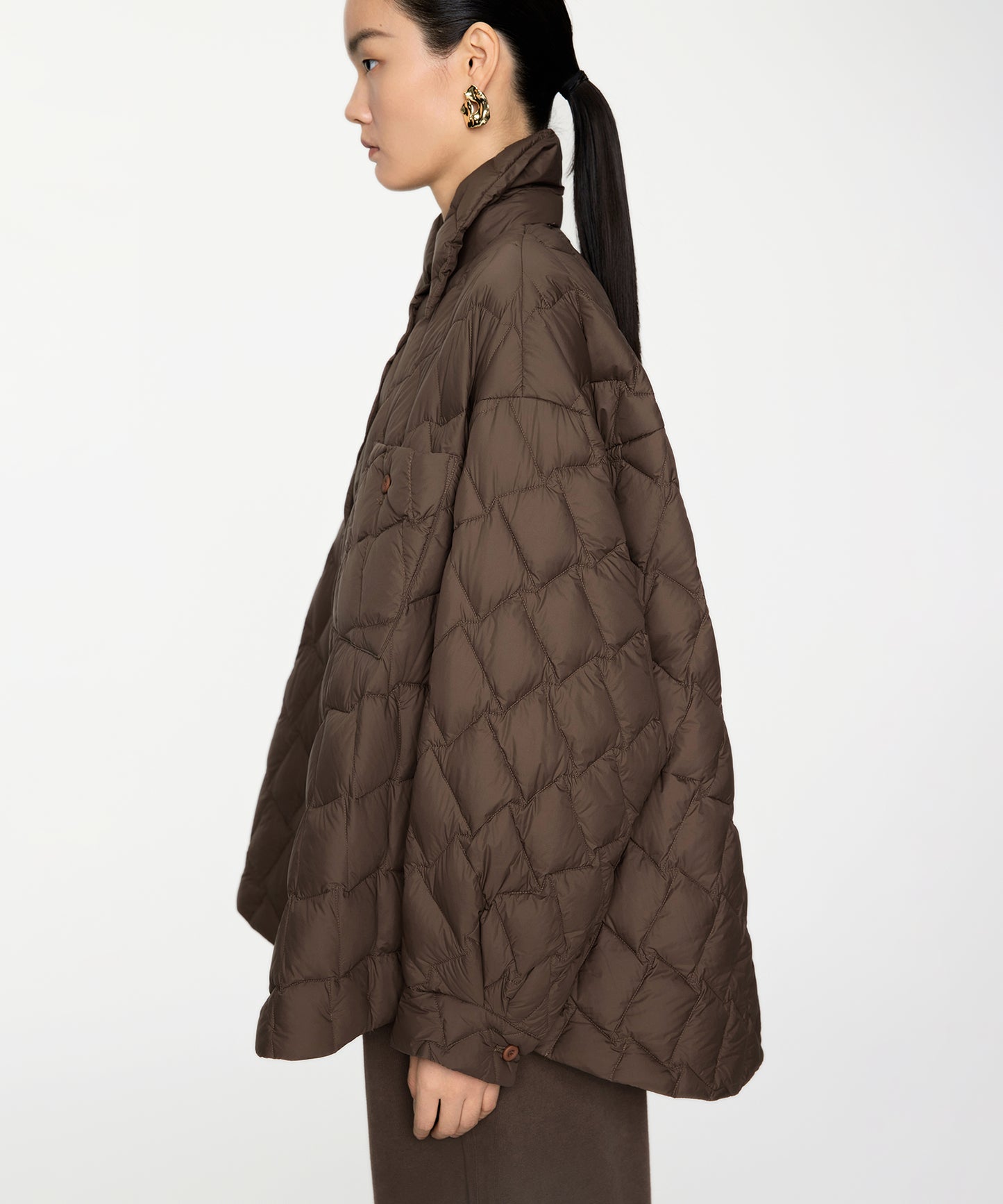 A-line Quilted Down Jacket