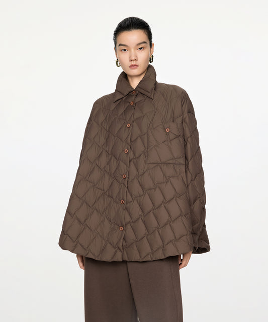 A-line Quilted Down Jacket