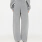 Silver Luxe Banana Trousers