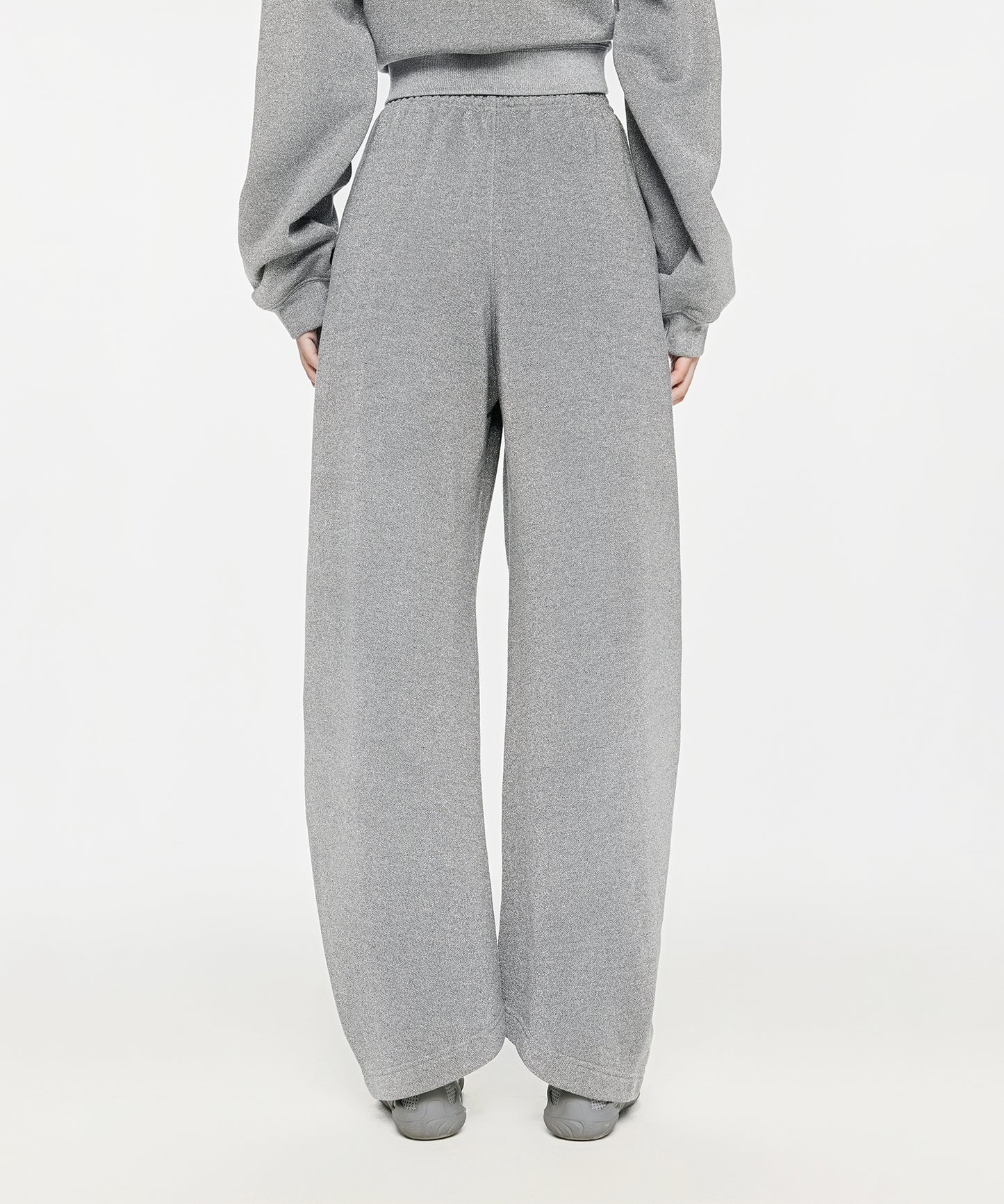 Silver Luxe Banana Trousers