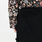 Flower-motif Cutwork Skirt