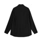 Modern Pleated Shirt Jacket