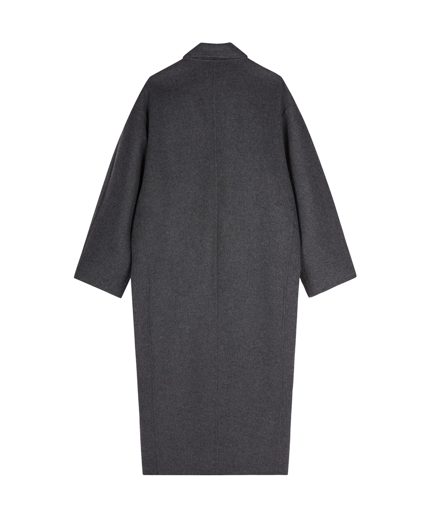 Elegant Cocoon Silhouette Long Coat