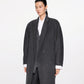 Elegant Cocoon Silhouette Long Coat